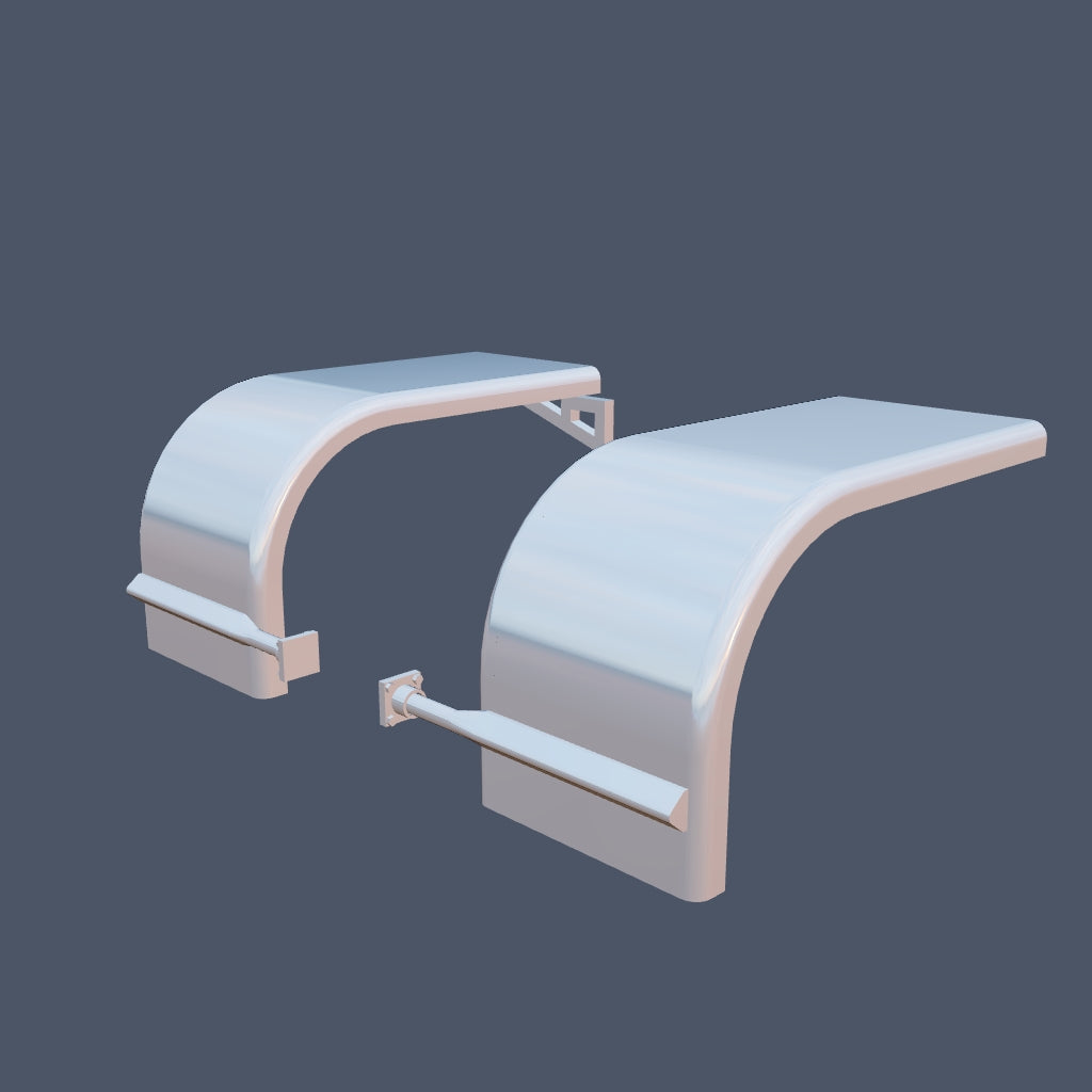 Low Drop Half Fenders (1 Pair)