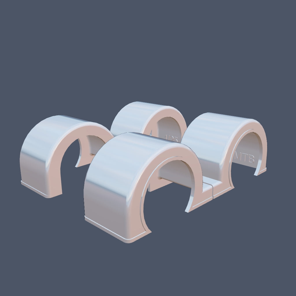 Outlaw Double Hump Fenders (1 Pair)