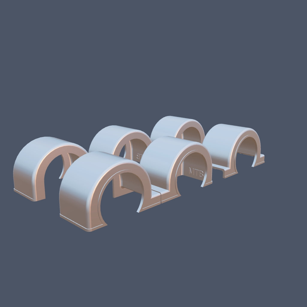 Outlaw Tripple Hump Fenders (1 Pair)