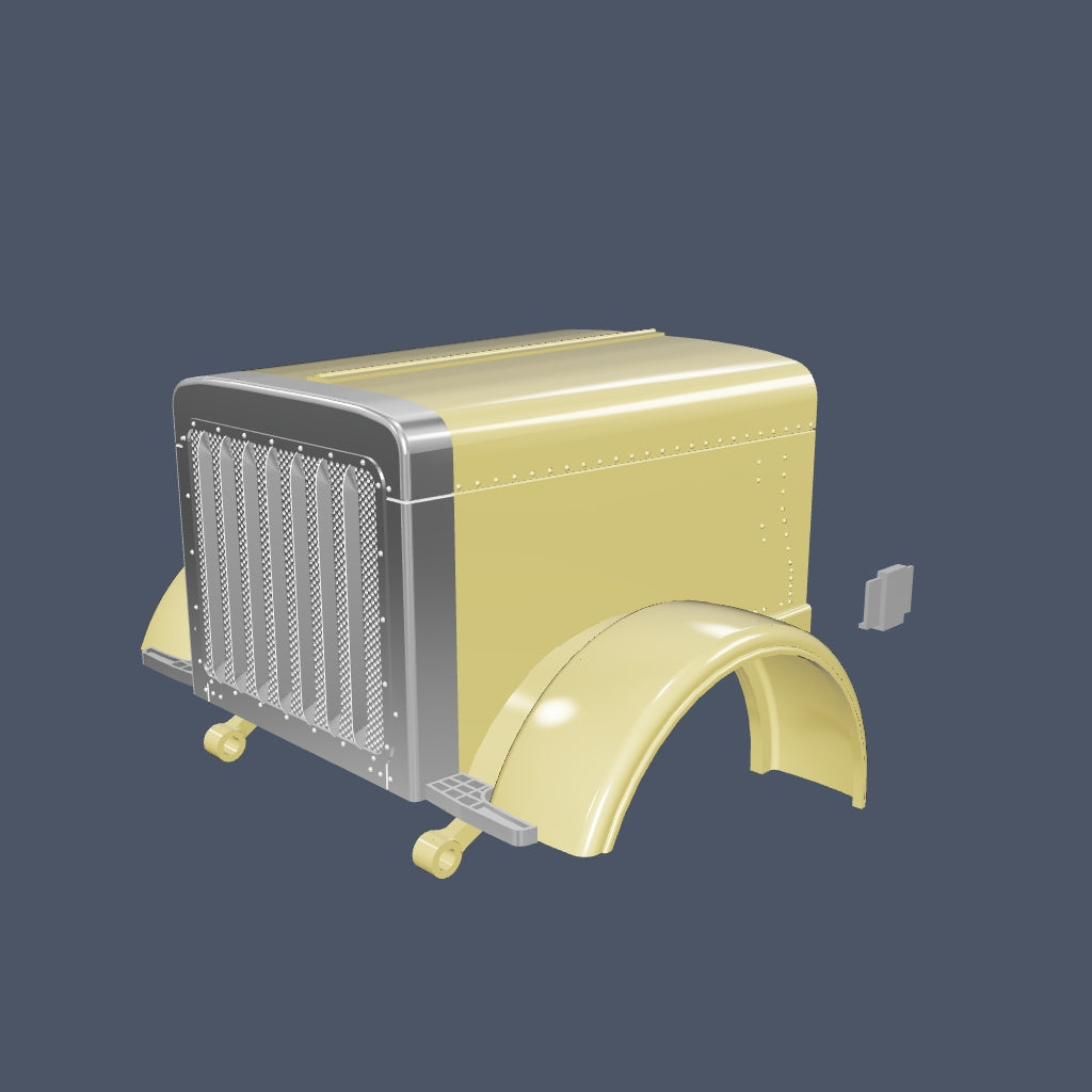 Italeri/AMT 378 Peterbilt 379 Hood Conversion