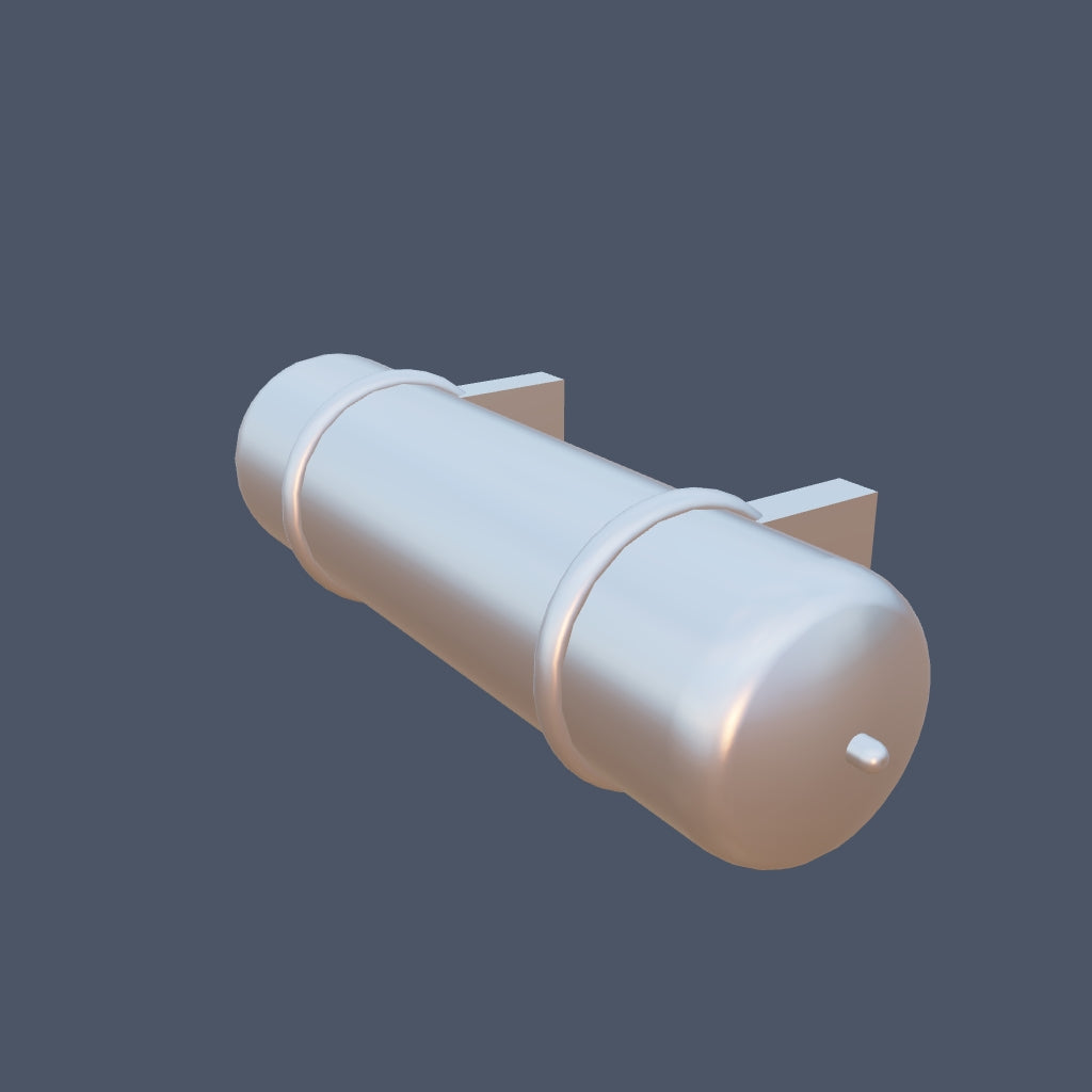 Rail-Mounted Air Tanks (1 Pair)
