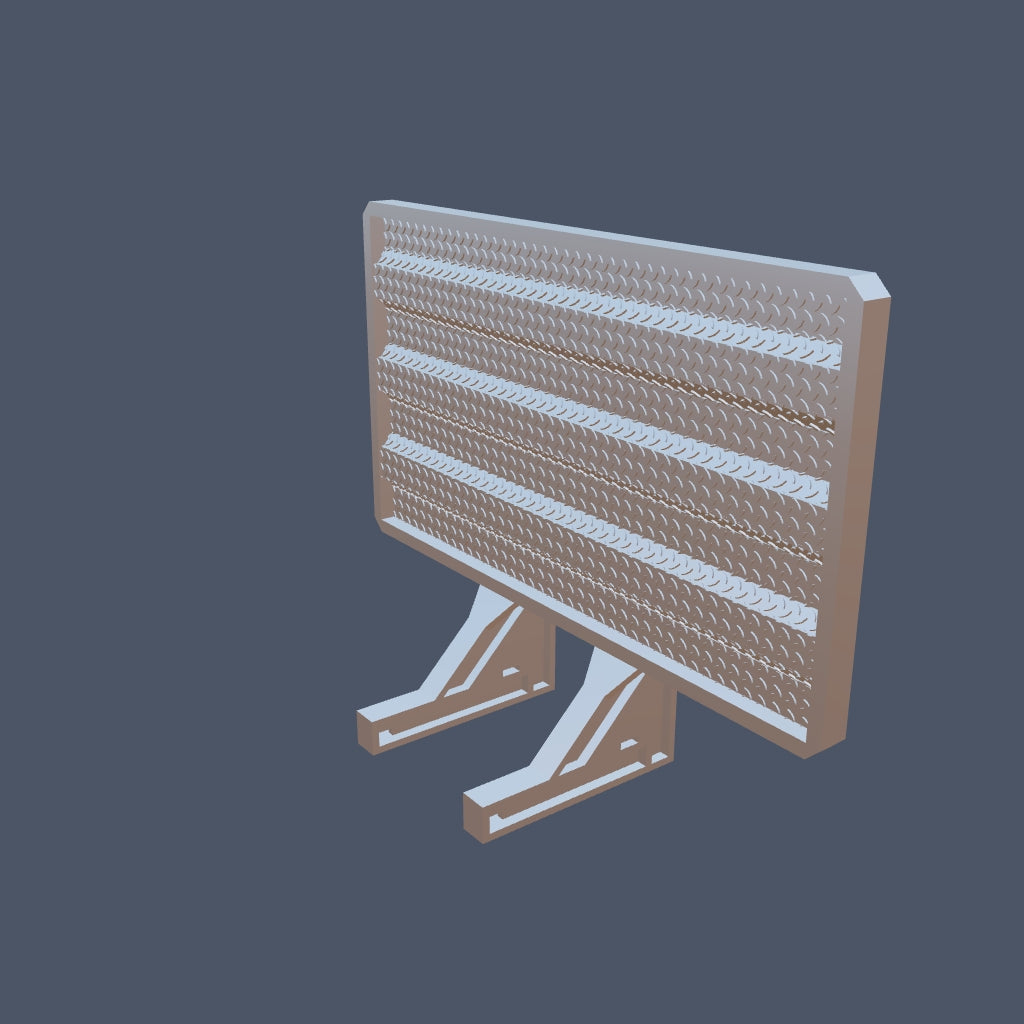 Diamond Plate Headache Rack
