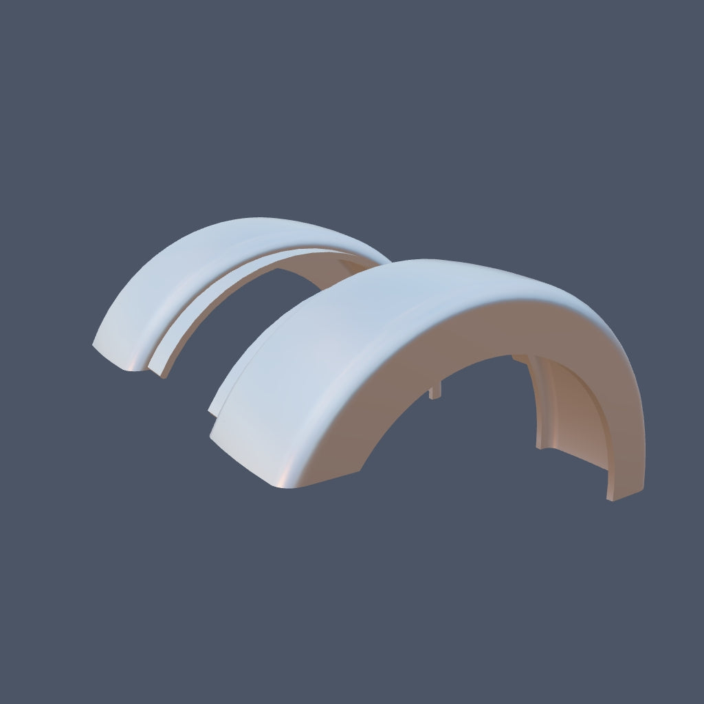 Revell Peterbilt Fat Front Fenders (1 Pair)